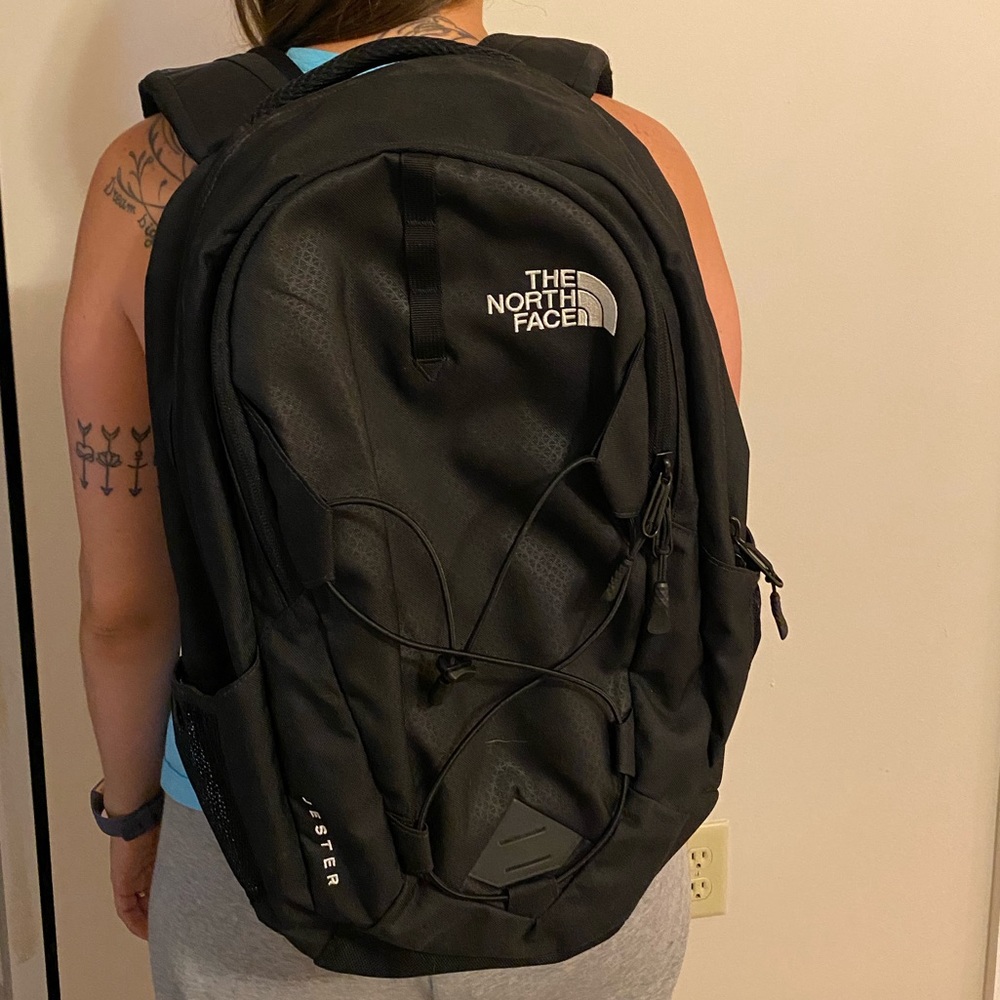 The North Face Jester backpack in black